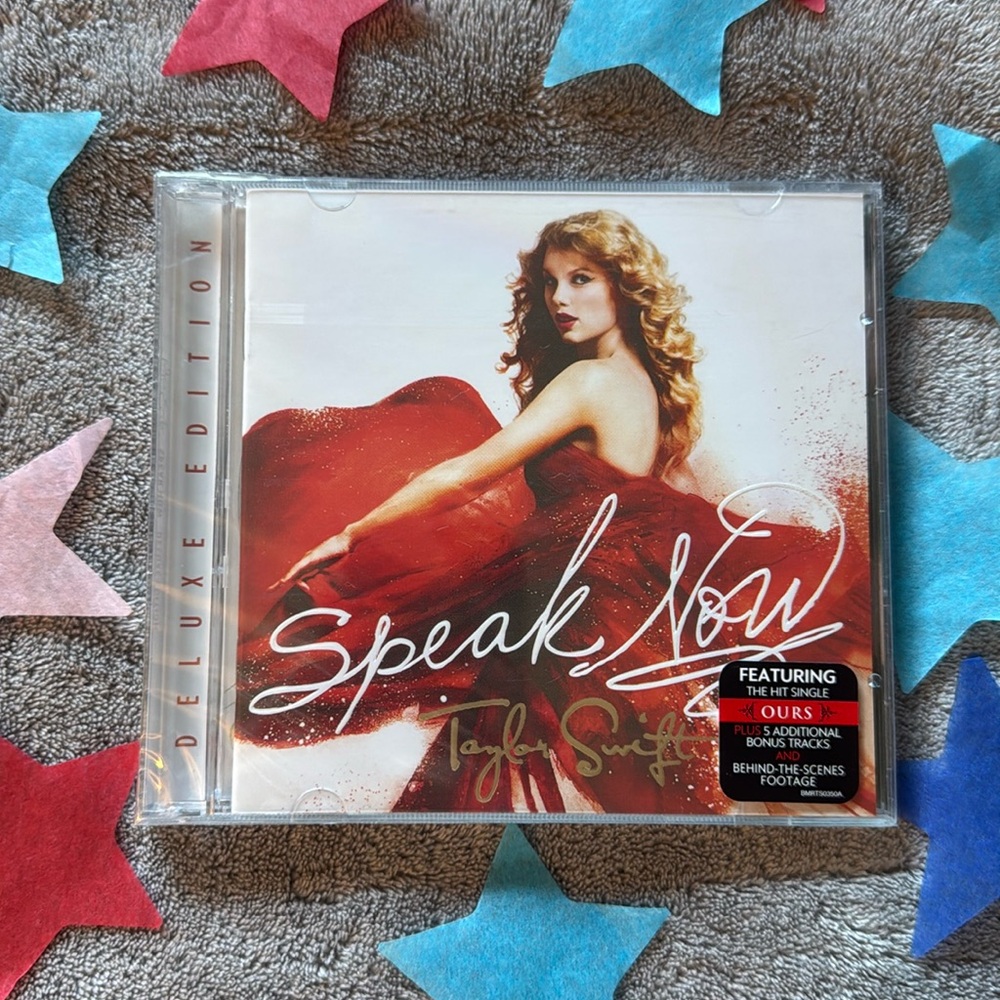 Sealed Speak Now Deluxe CD Taylor Swift Red